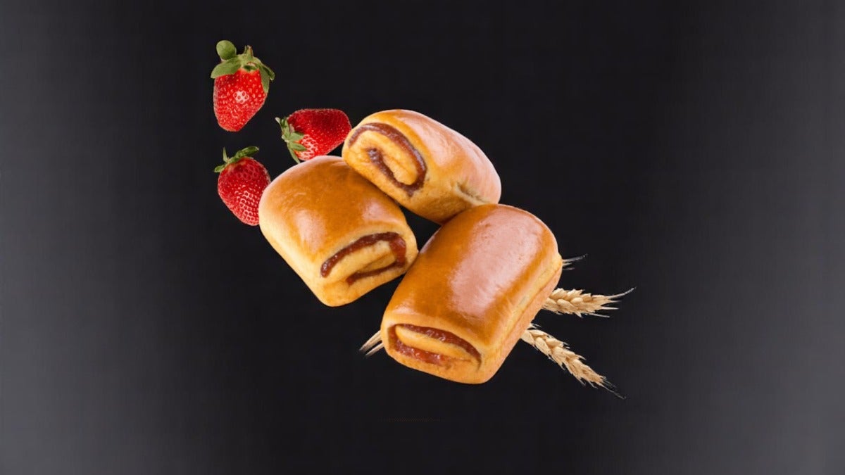 Pain au chocolat à la fraise🥐