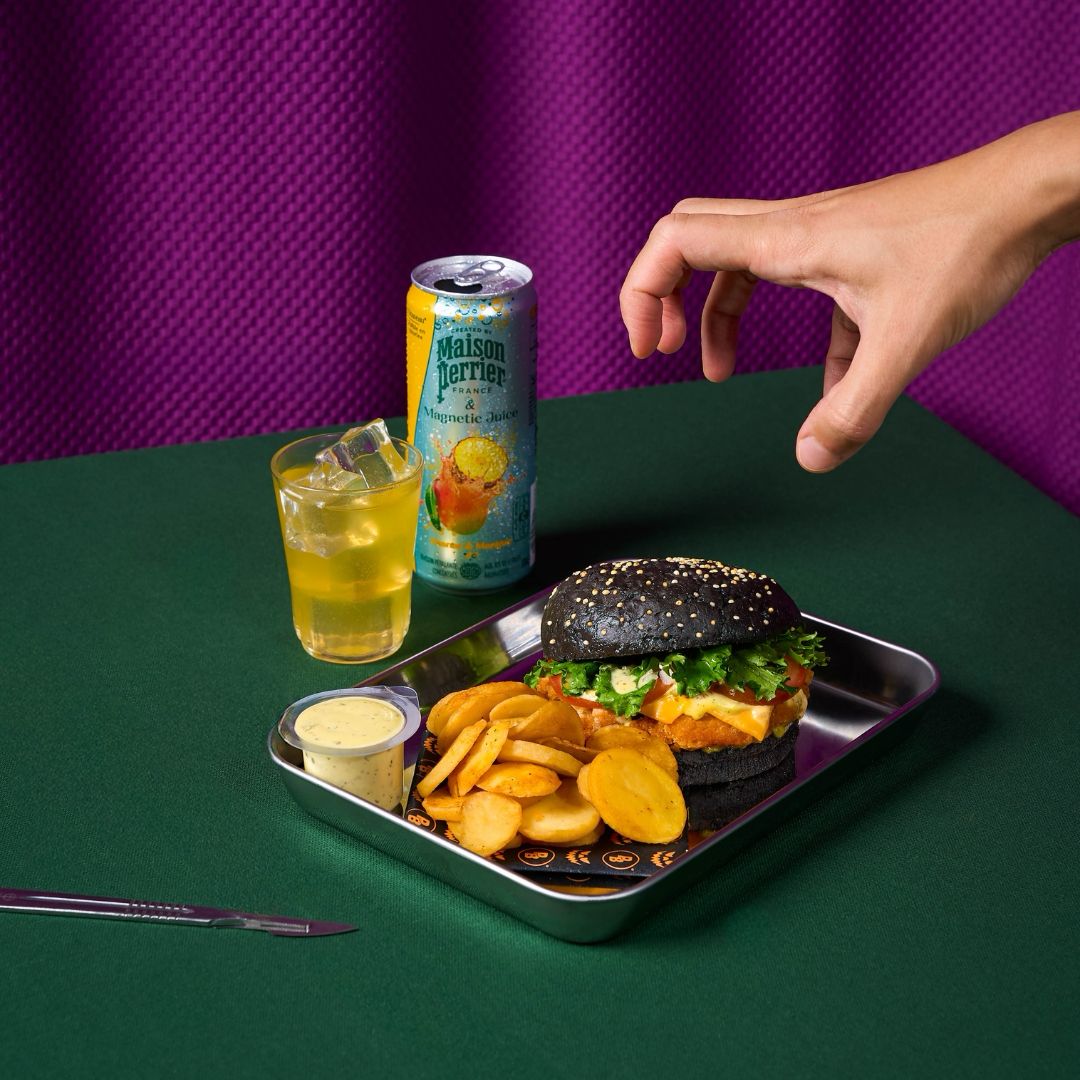 Menu Halloween Smash Burger