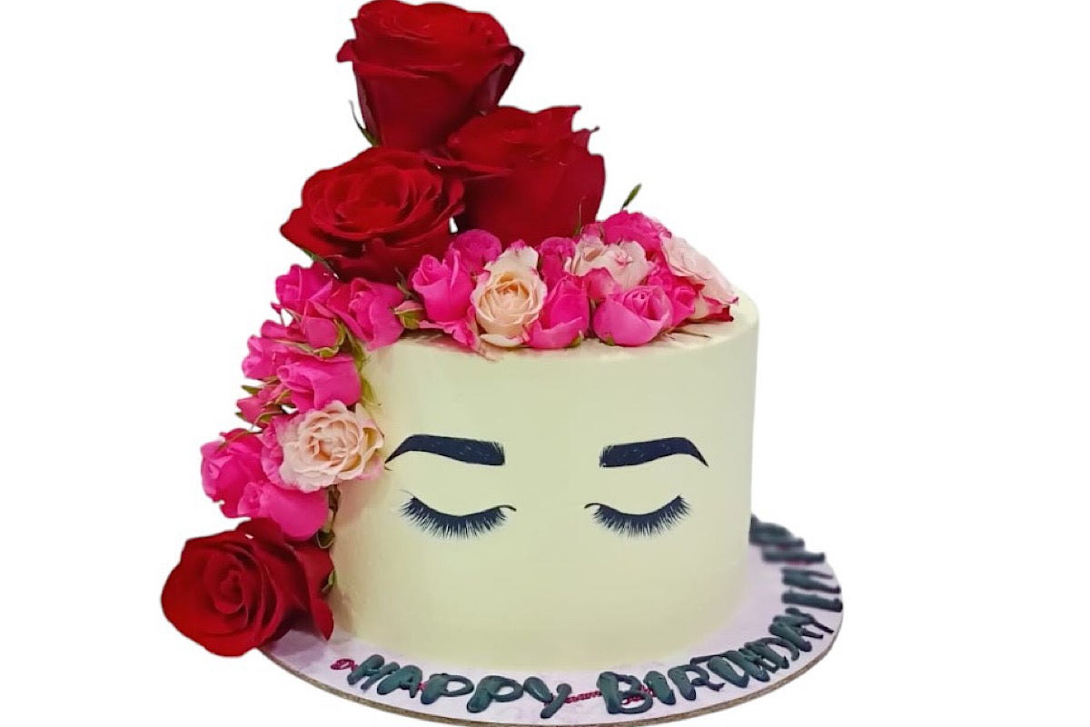 Lady 1 with flowers order before 2hours