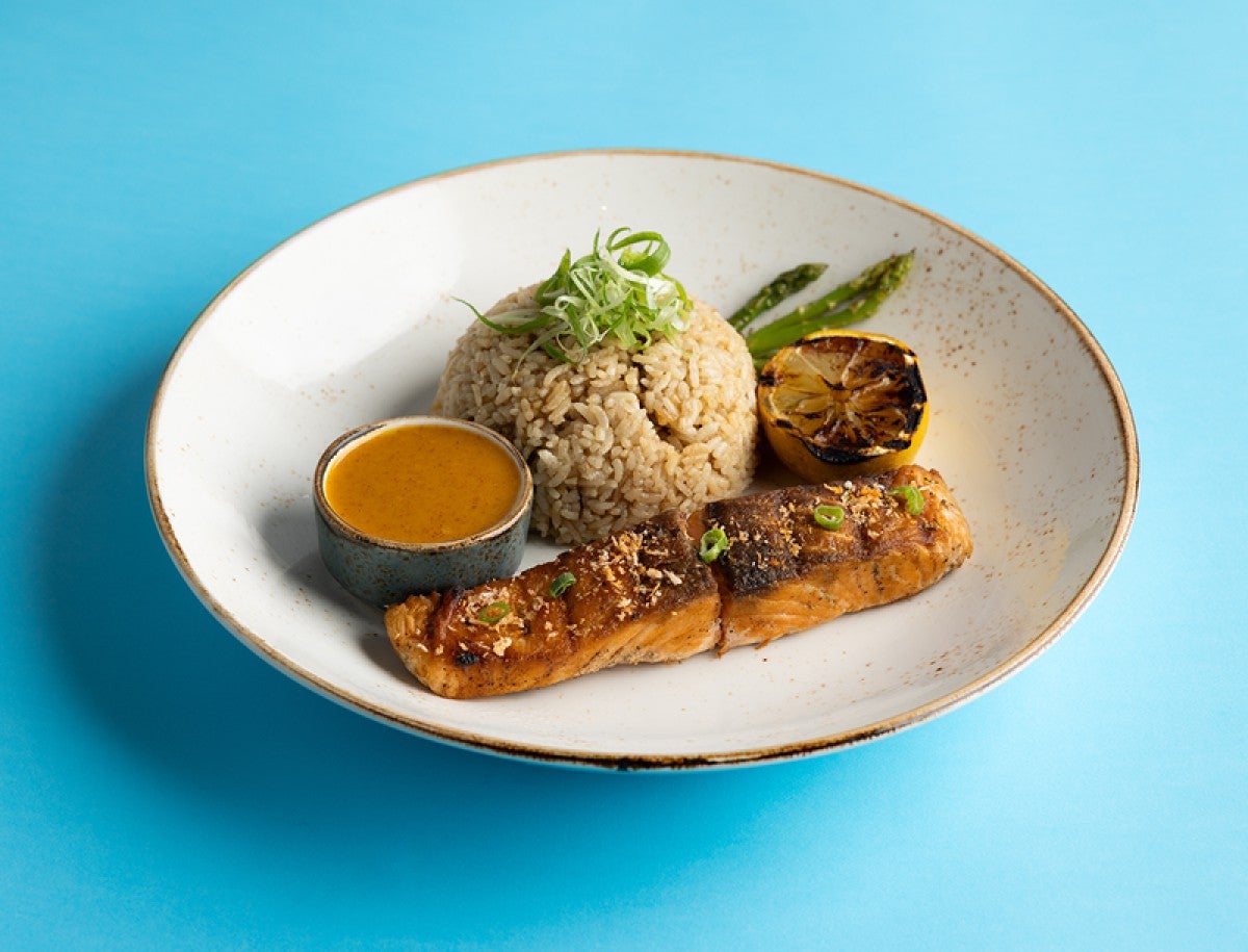 Korean Salmon Bowl