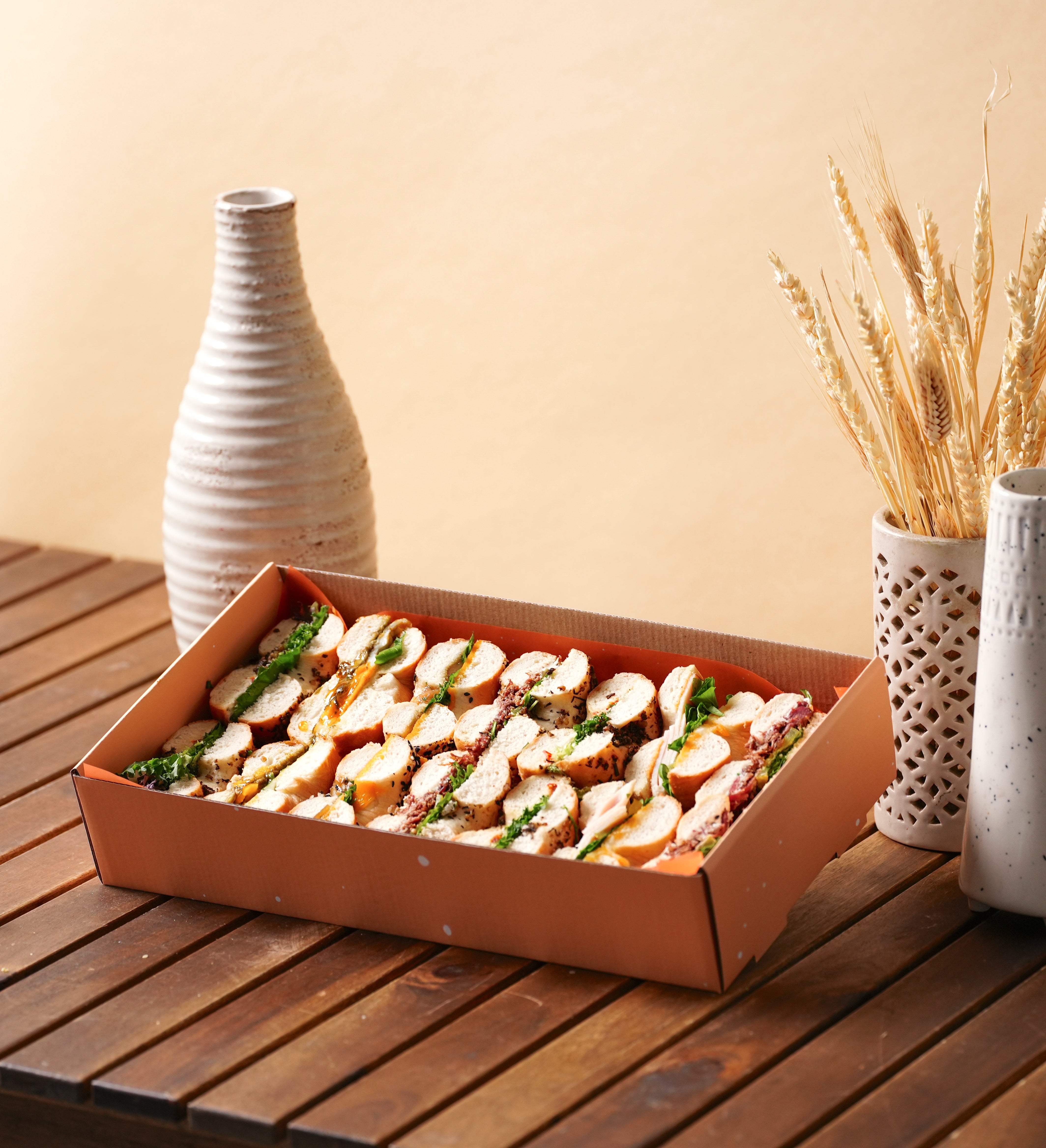 Bagel Sandwich Box (7 Pcs)