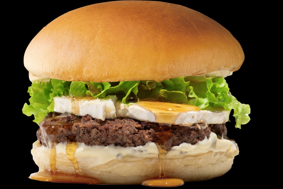 Menu Chèvre Miel Burger