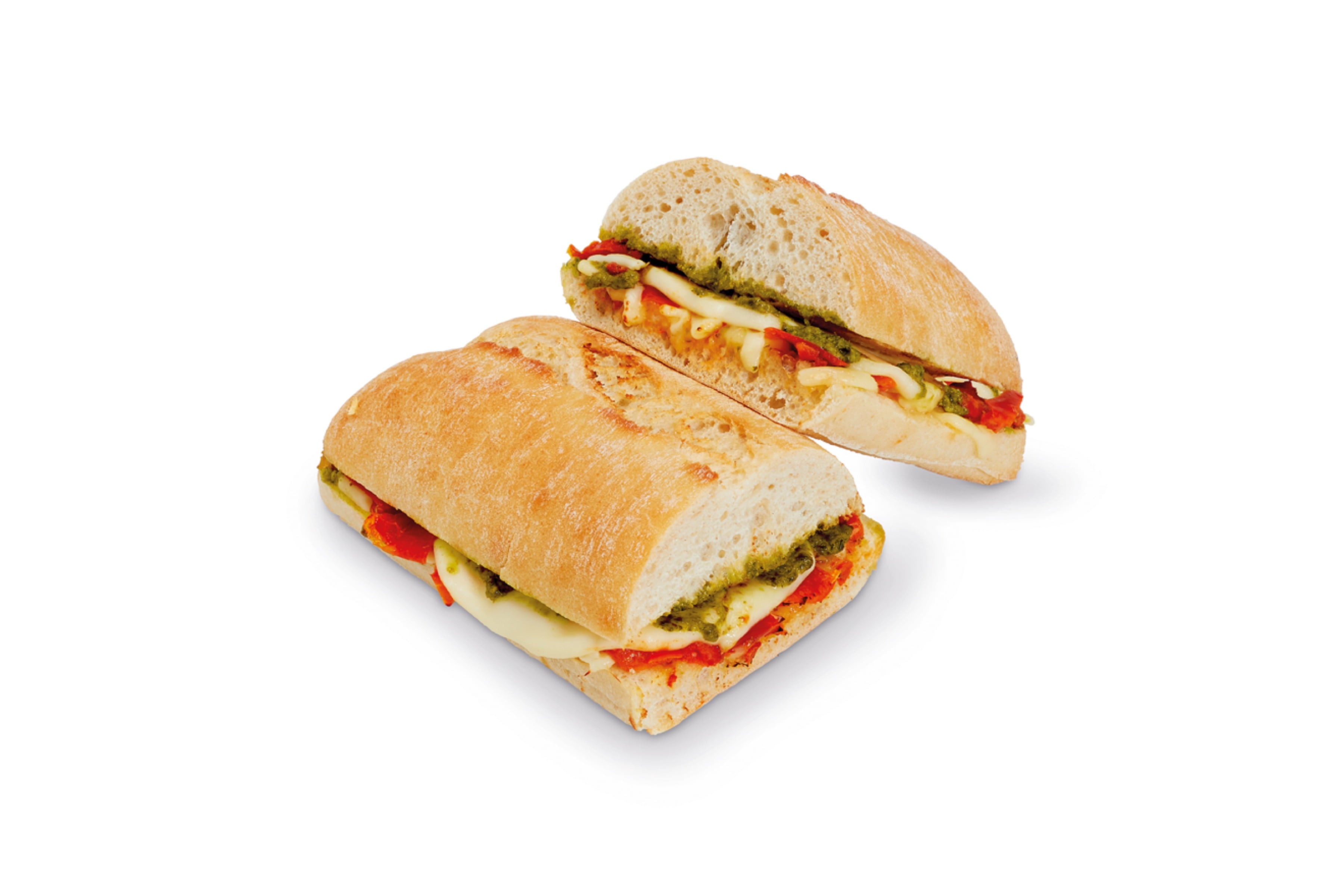 Mozzarella & Tomato Panini (V)