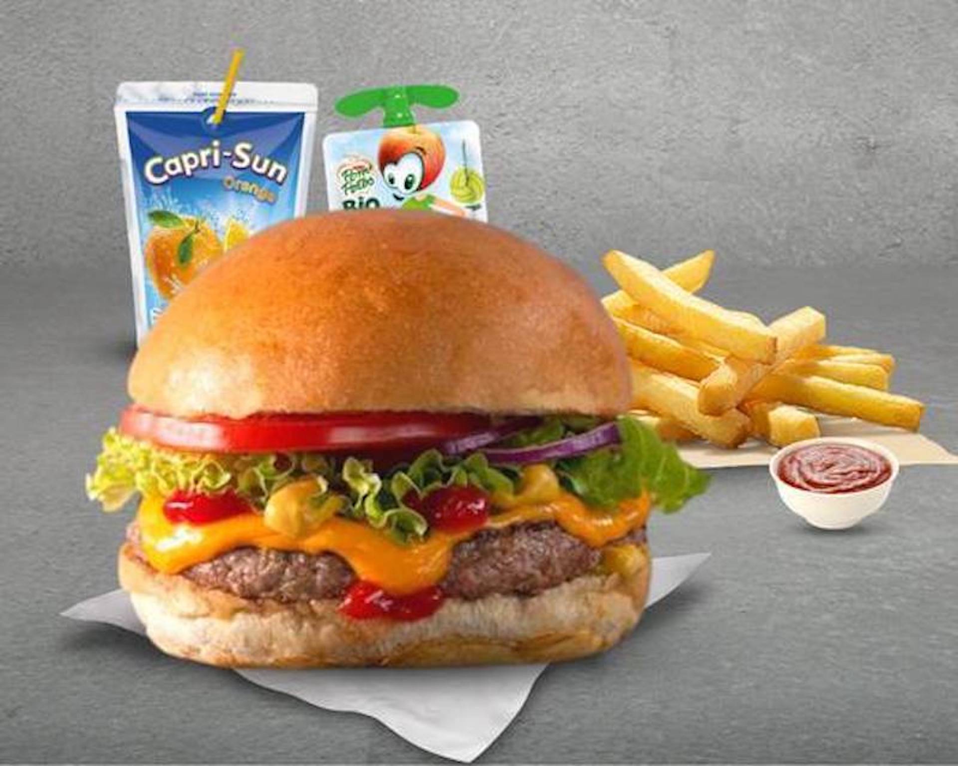 Menu Kids Burger ❤️