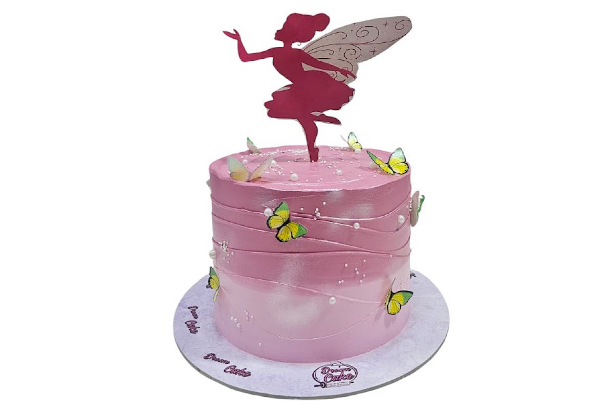 Fairy butterfly cake