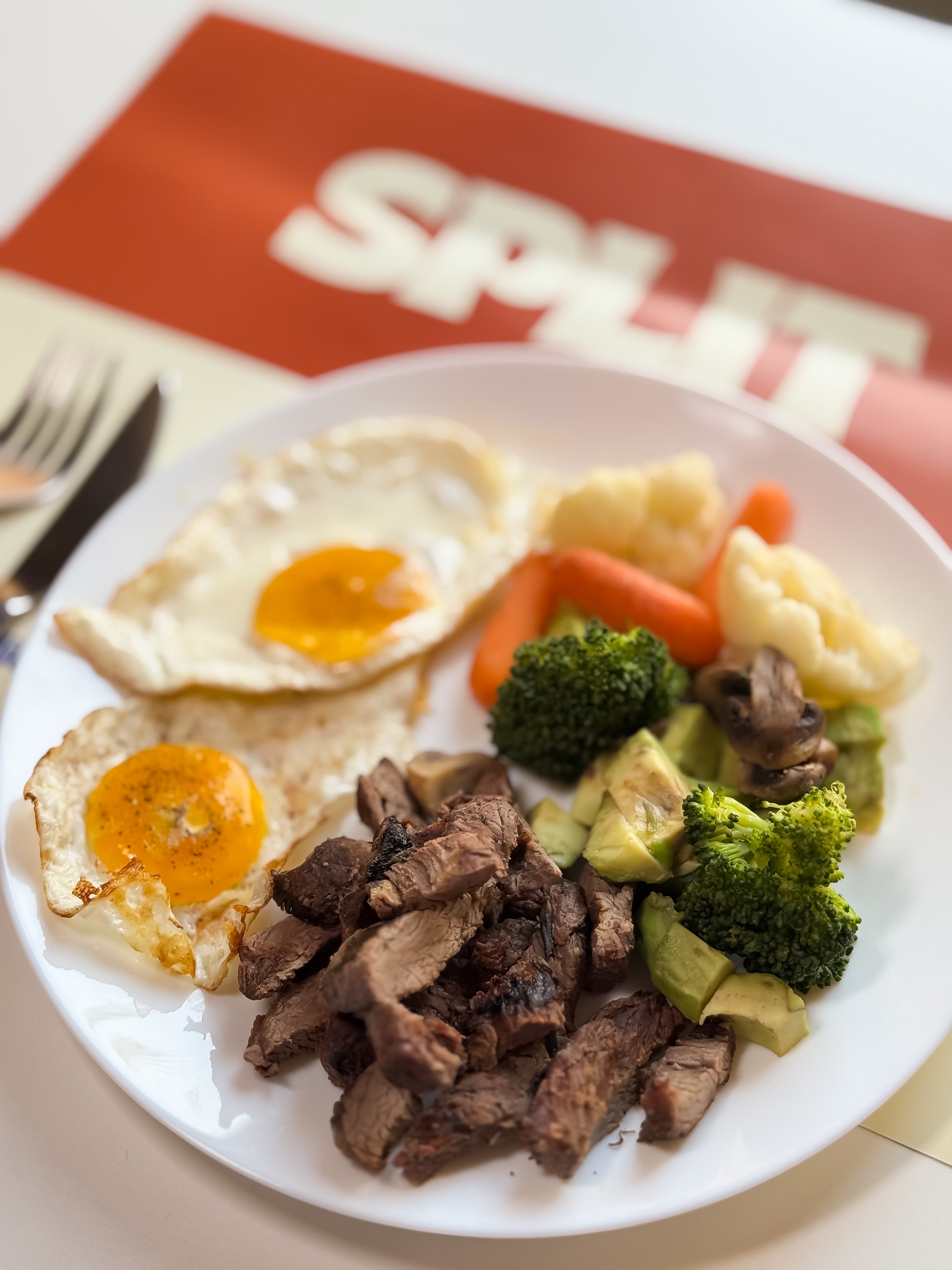 Breakfast Steak Platter