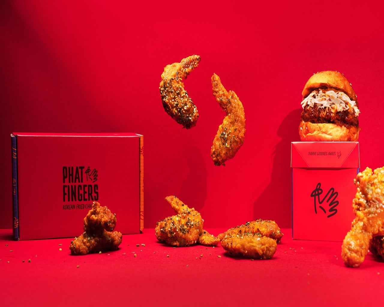 Phat Fingers Korean Fried Chicken & Burgers delivery from Robertson