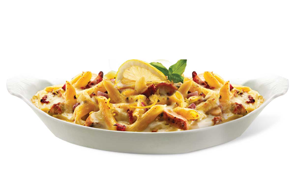 Penne Lemon Chicken Bake
