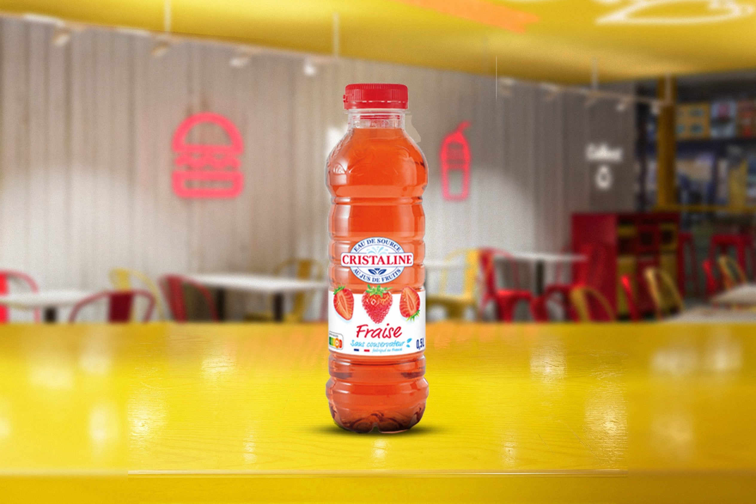 Cristaline Fraise 50cl