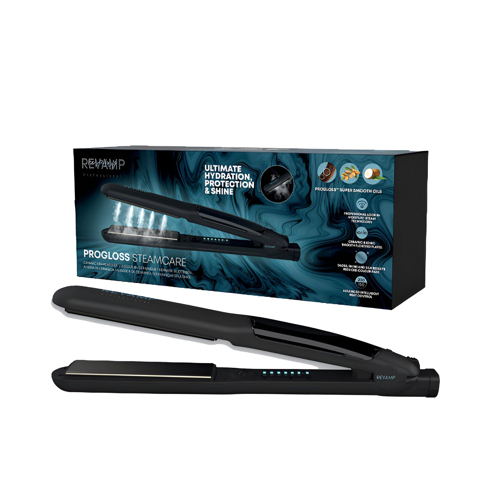 Revamp - Progloss Steam Care - Straightener ST-1600-GB
