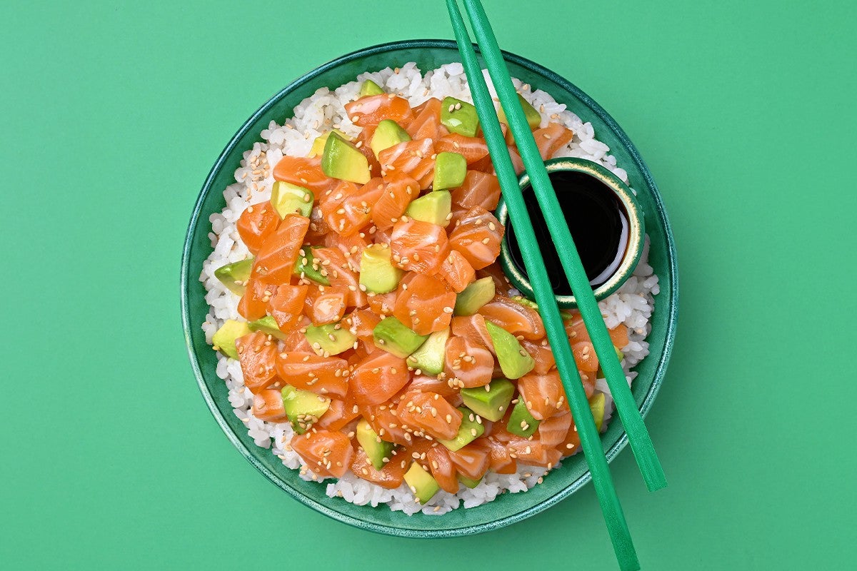 Tartare saumon avocat