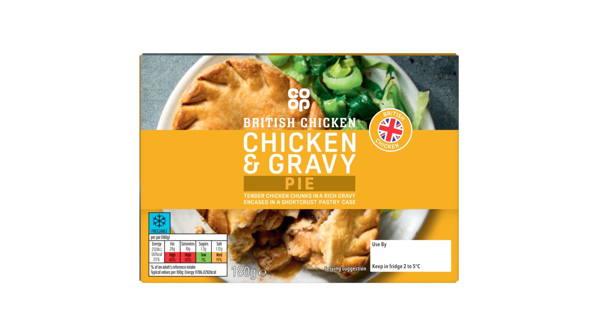 Co-op Chicken & Gravy Pie 180g