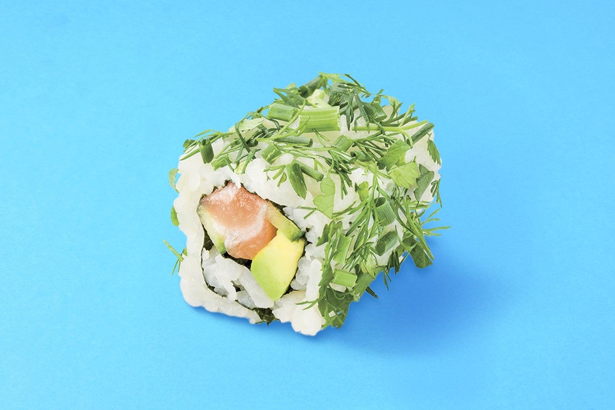 Greenroll saumon