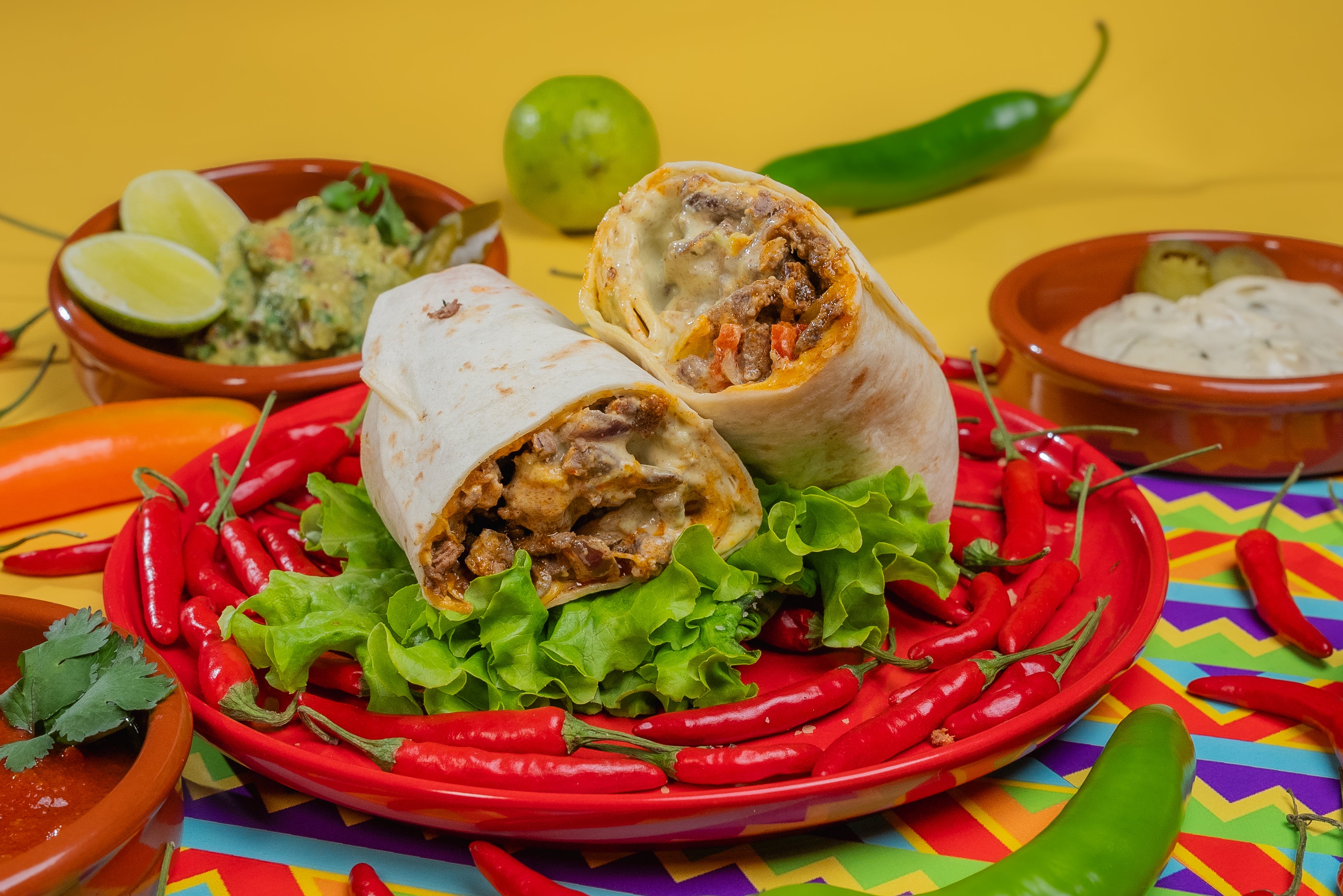 Burrito carne 🌶️