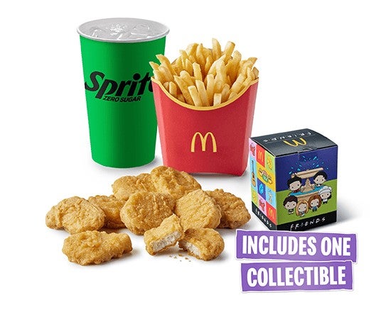 Friends 9 Chicken McNuggets® Medium Meal