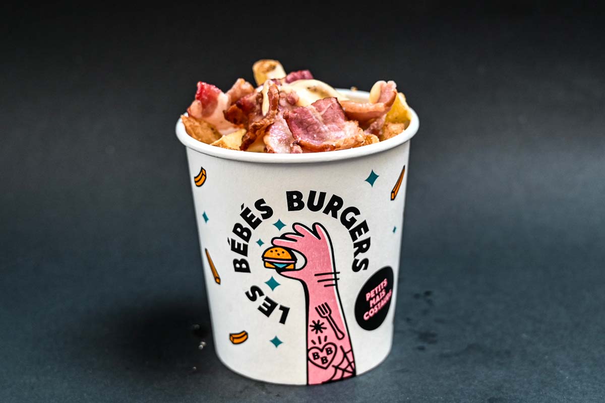 🥔 Frites sauce fromagère et poitrine de porc grillée 🧀 + 🥓