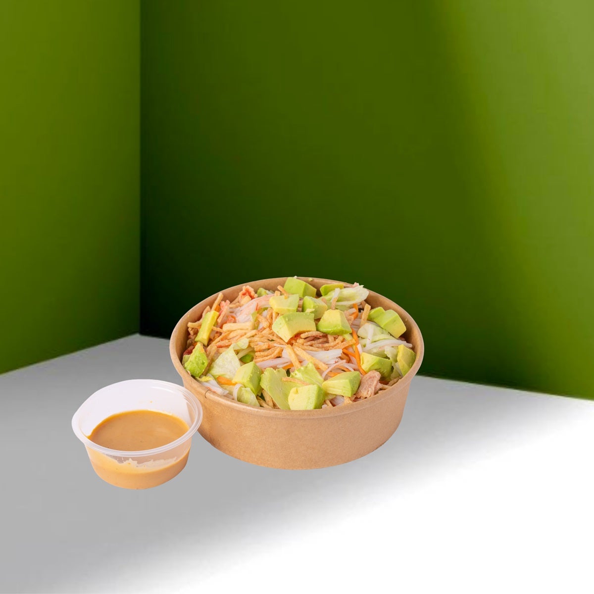 Crispy Crab Avocado Salad