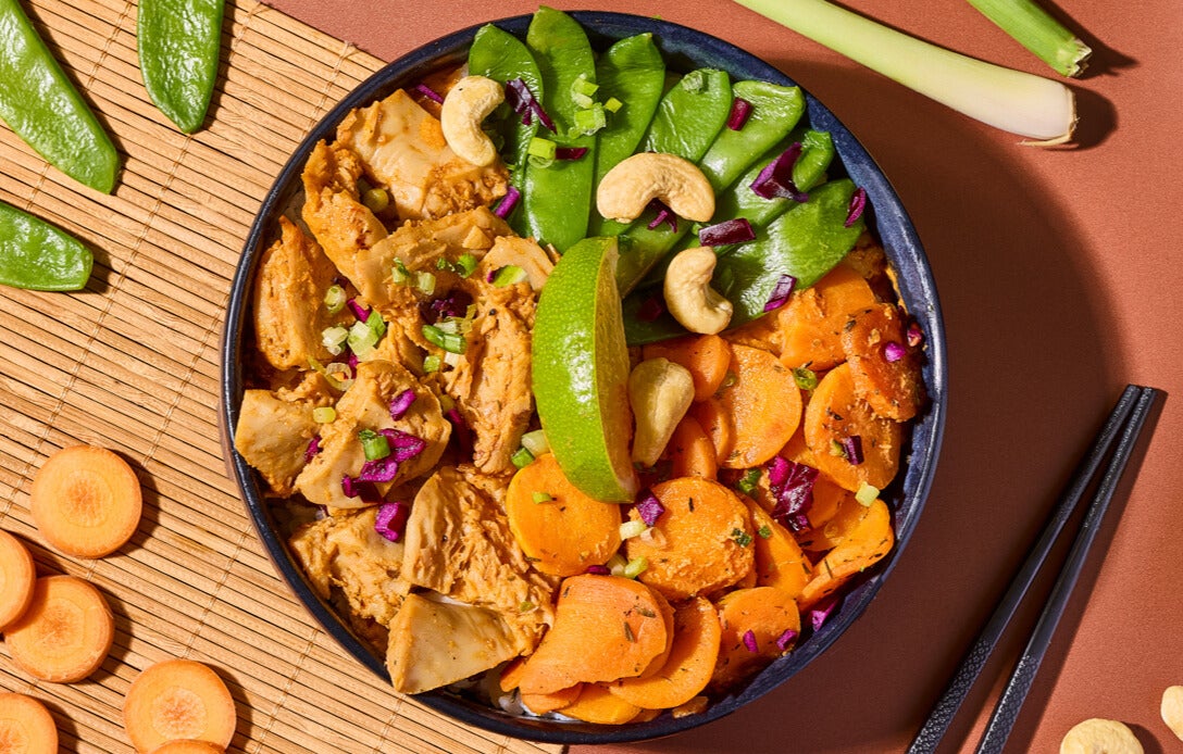Hot Poké  Curry Massaman Aiguillettes végétales