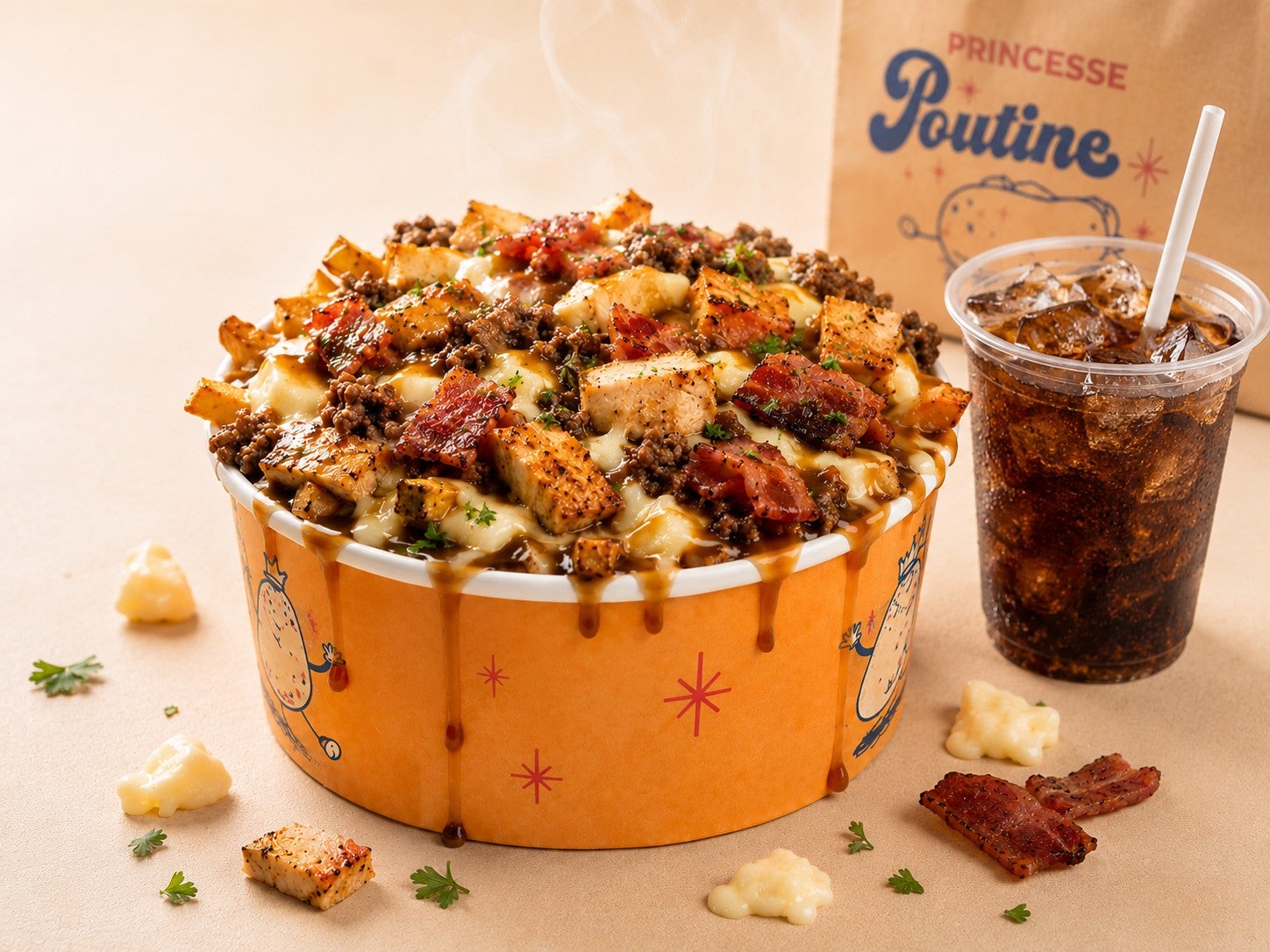 Menu Poutine 🥘 +🥤