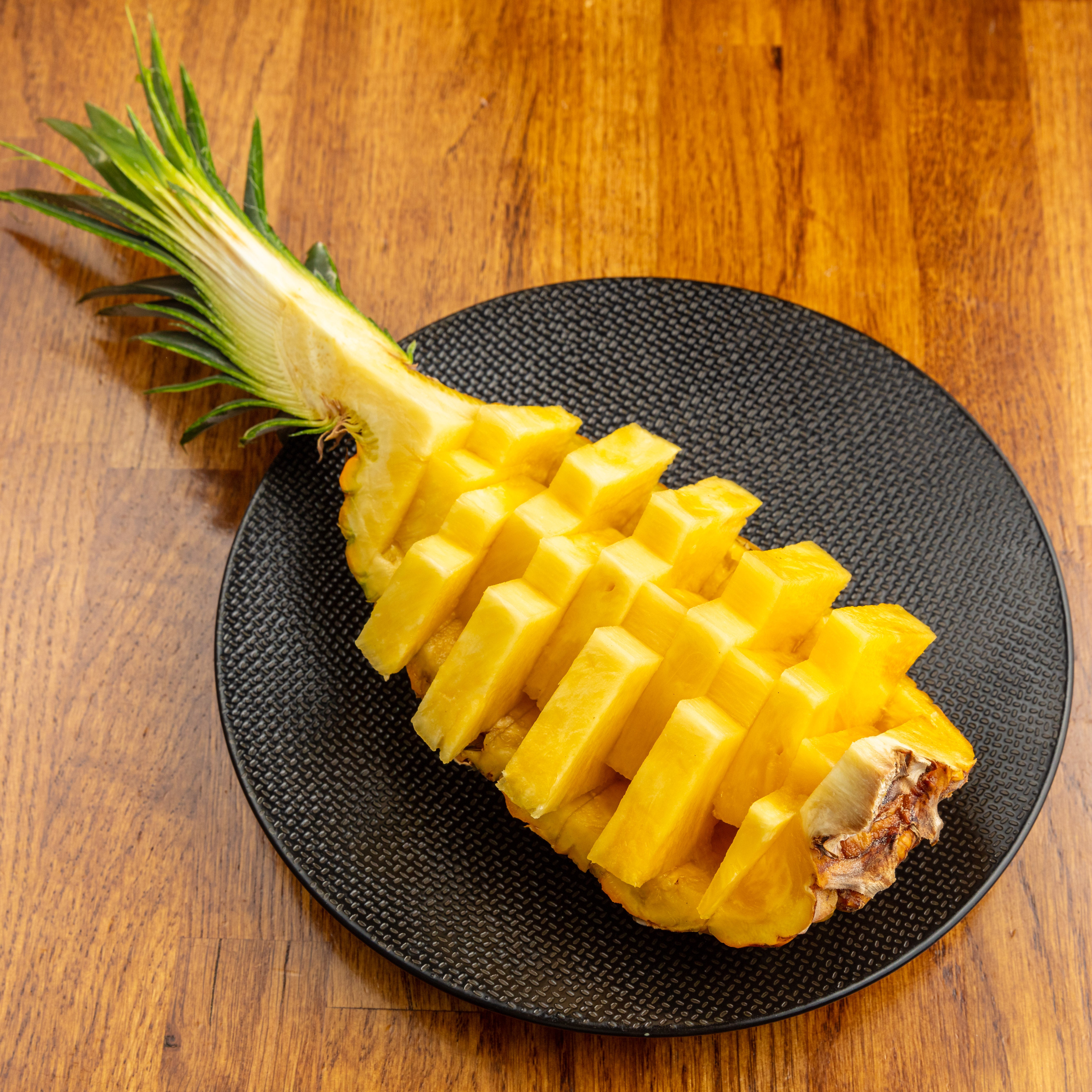 Ananas frais en morceaux