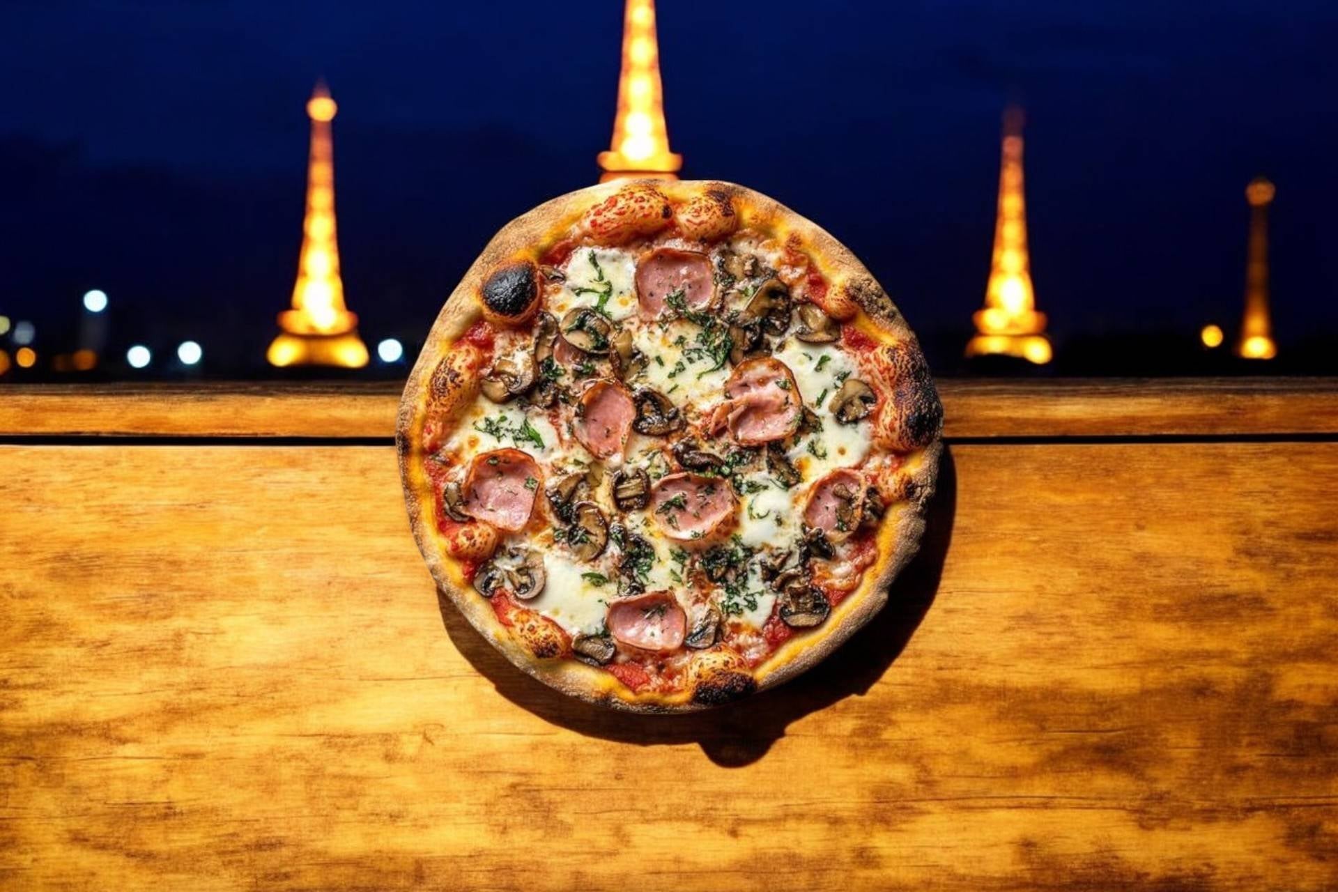 Pizza Reine🍕🍅