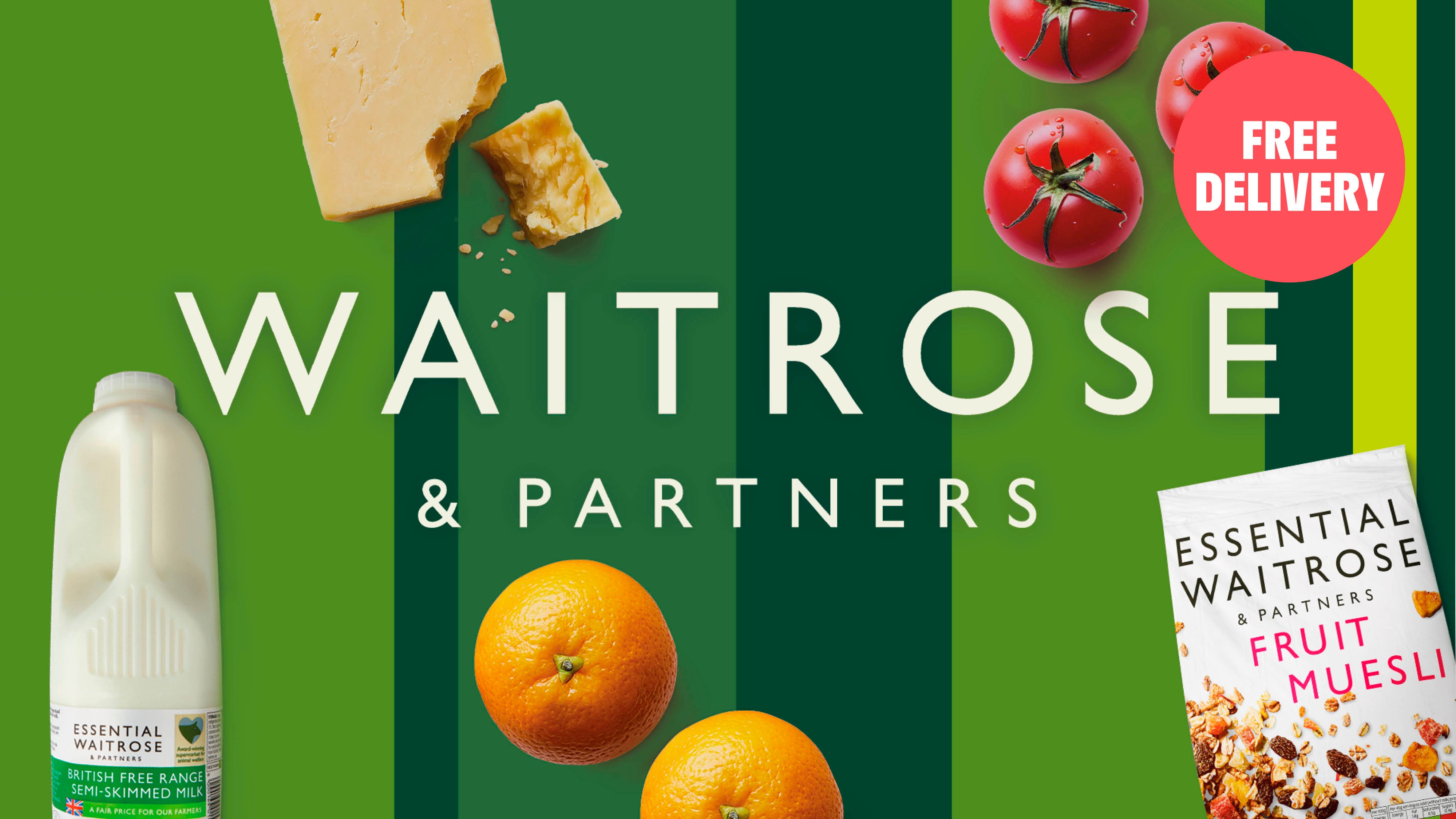 Waitrose & Partners Oakgrove delivery from Springfield Order with