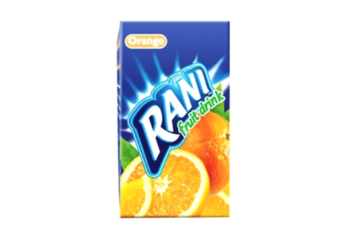Rani Orange Juice Tetra Pack 250ml, 27 Pack