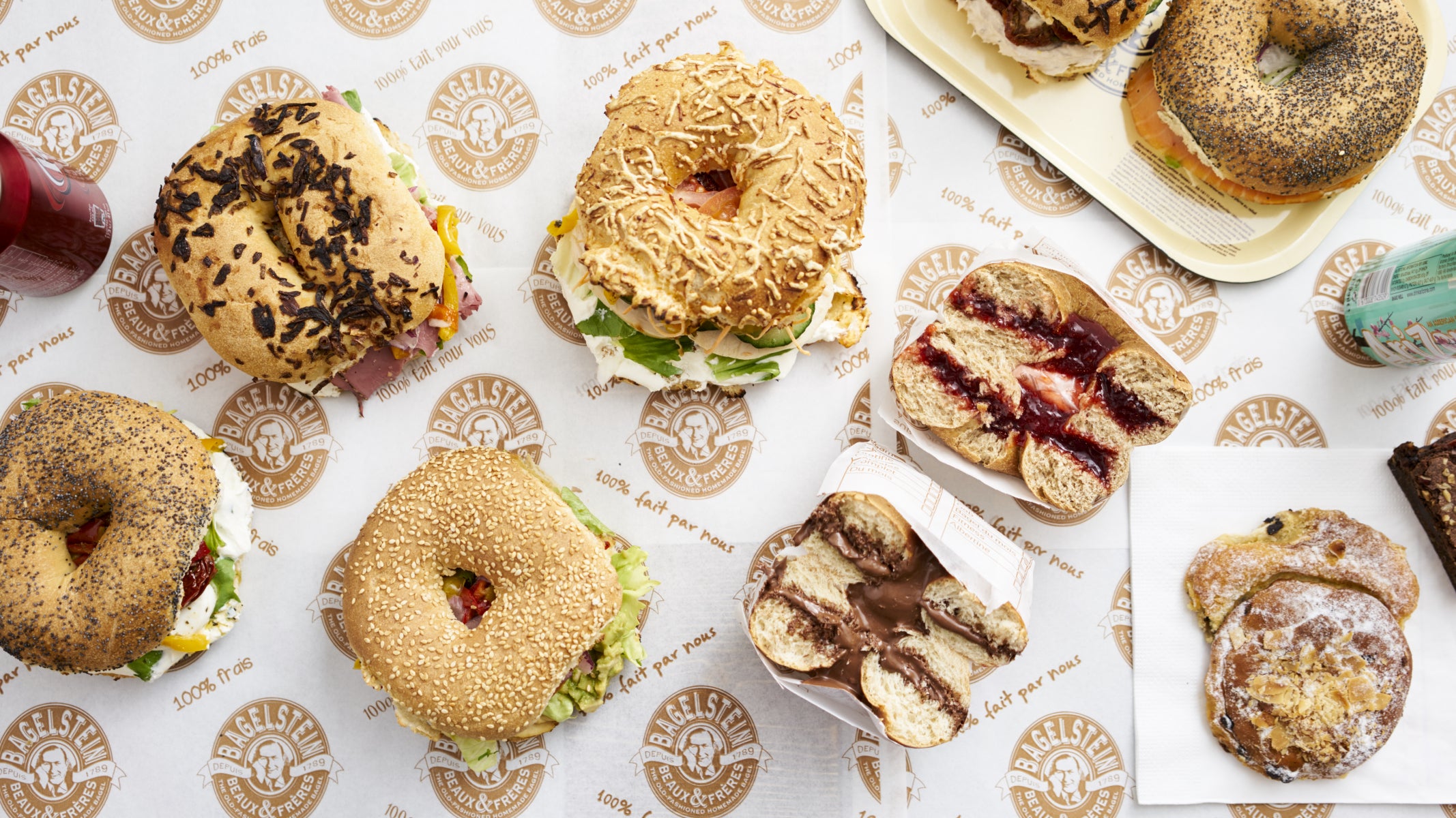 The Bagel Place delivery from Cathays Order with Deliveroo