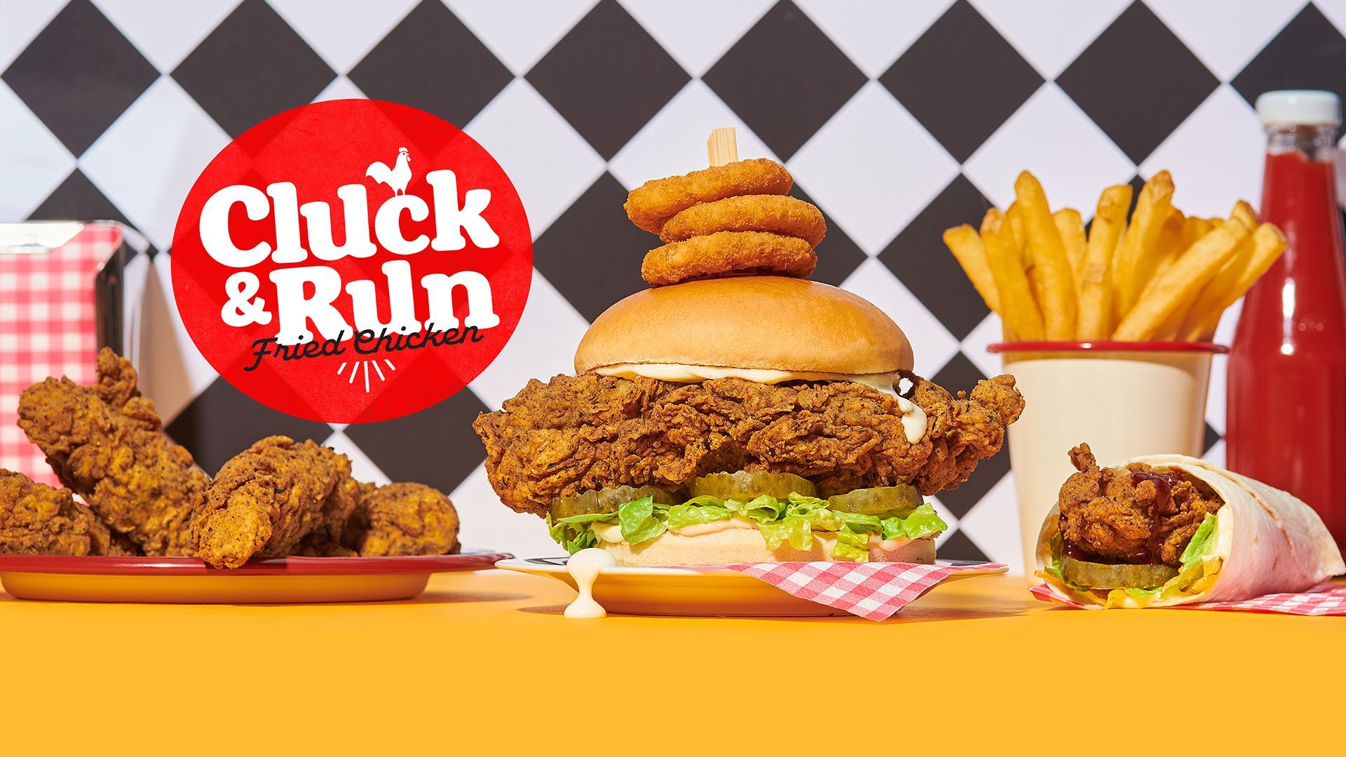 Cluck & Run (American Fried Chicken) Canary Wharf delivery from