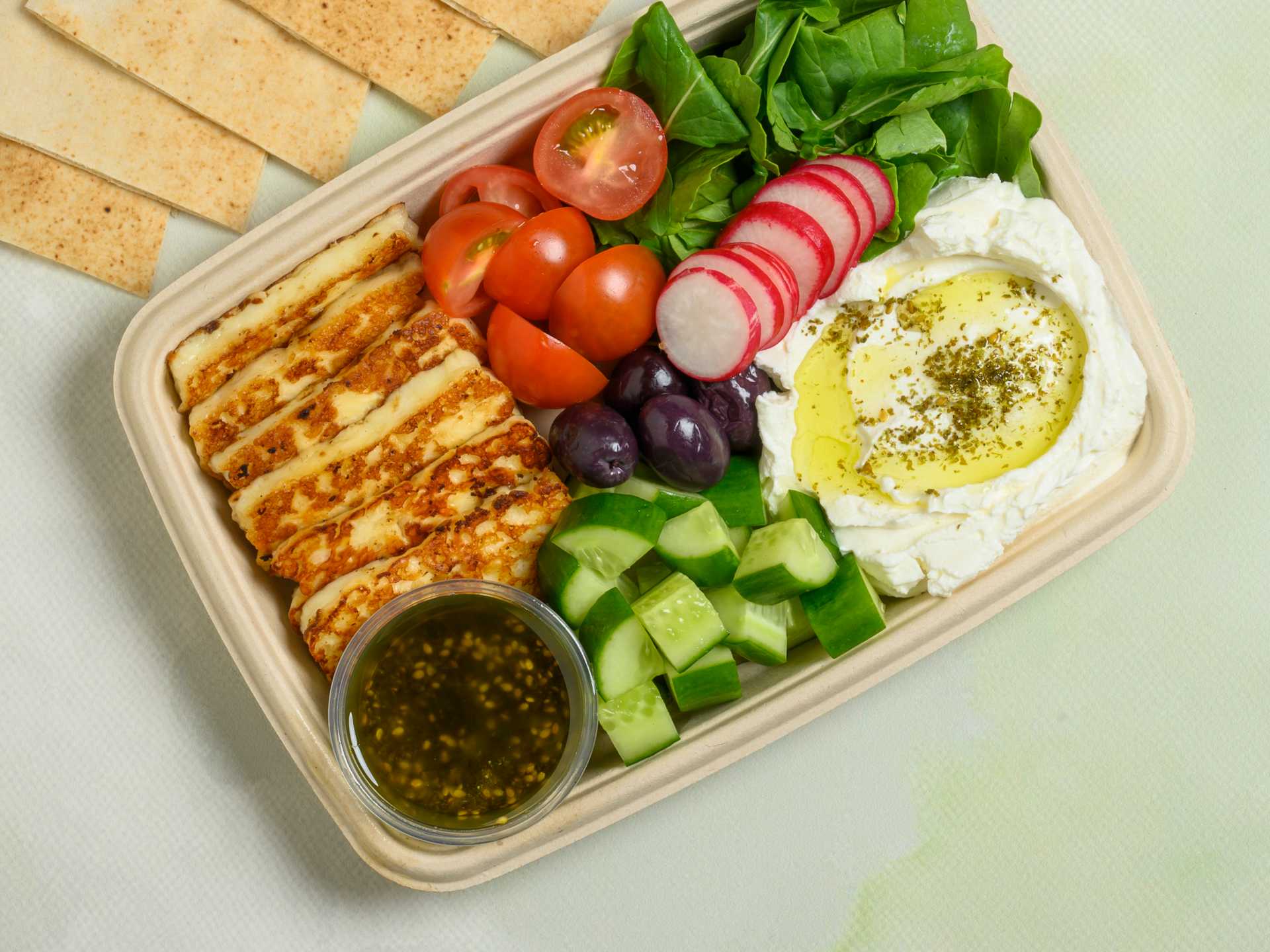 Halloumi Plate