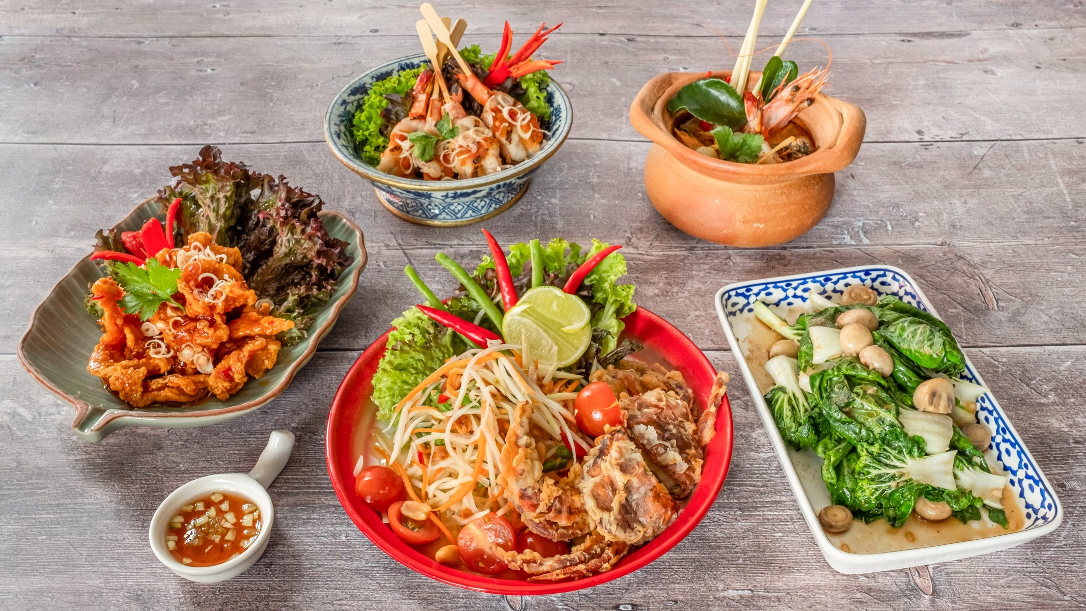 Yum Yum Thai Food delivery from Staines Two Rivers Order with Deliveroo
