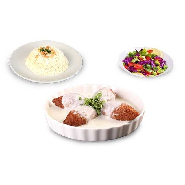 Kibbeh Laban With Rice Meal