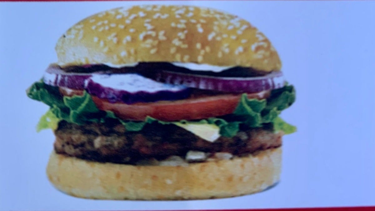 Hamburger spicy pounder - menù