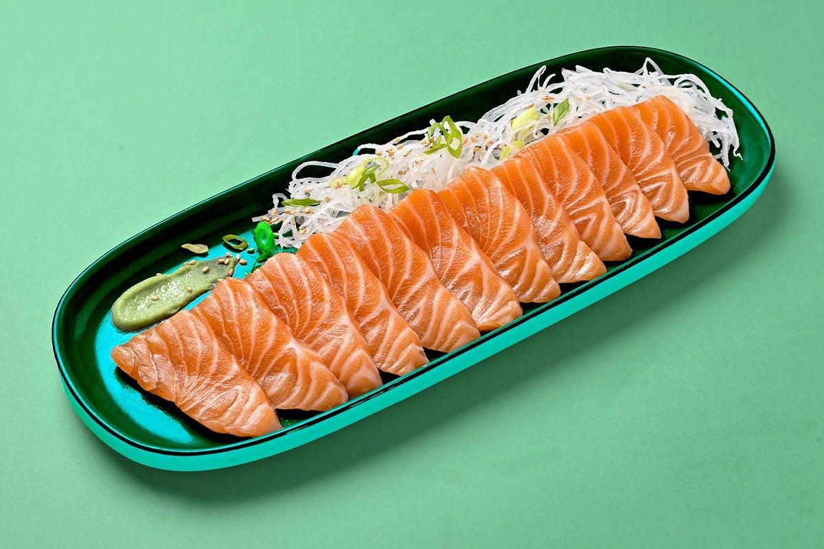Sashimi saumon