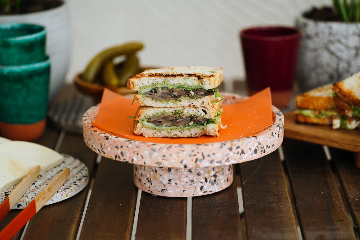 Mushroom & Cheese Sourdough