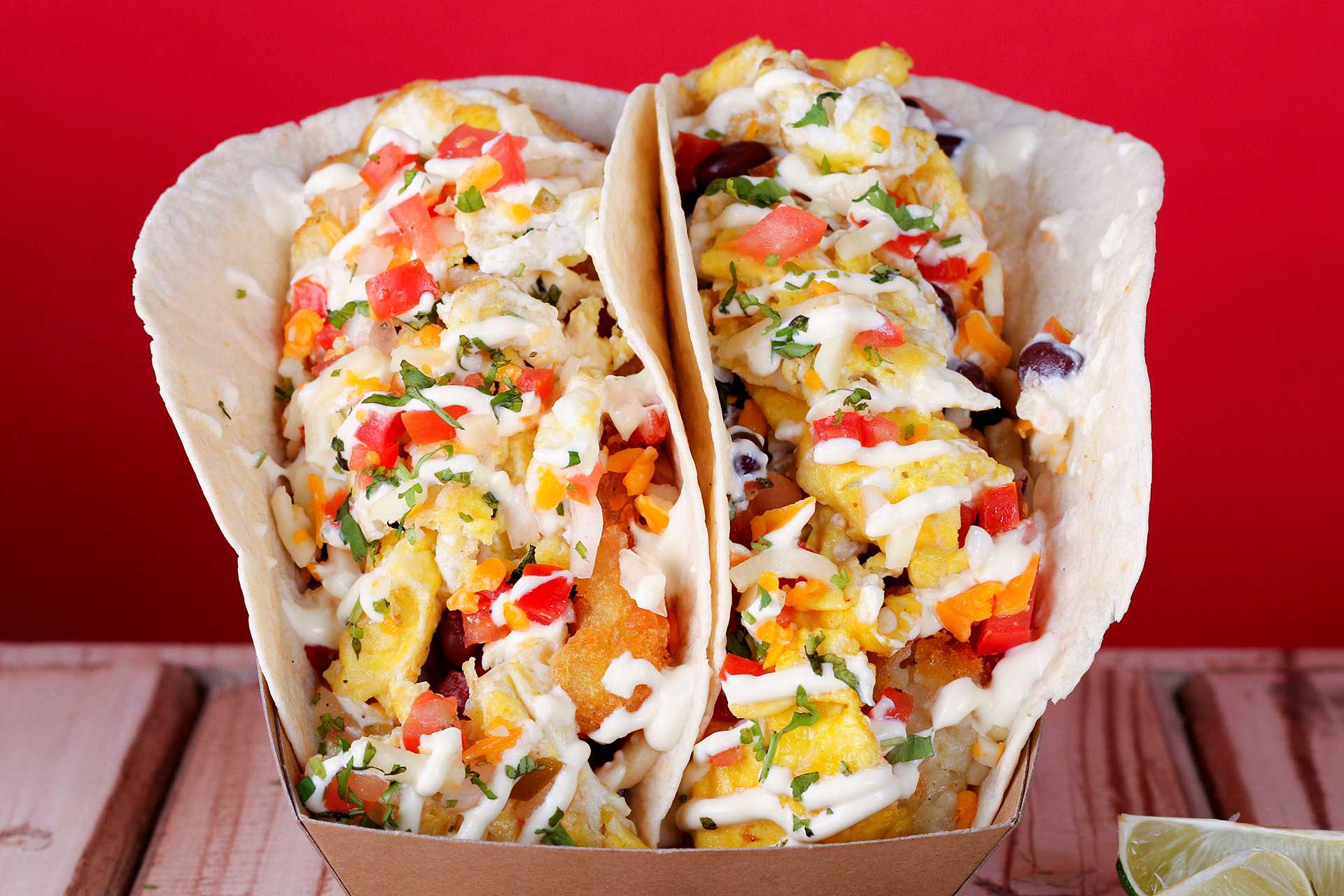 Breakfast Ole Ole Tacos