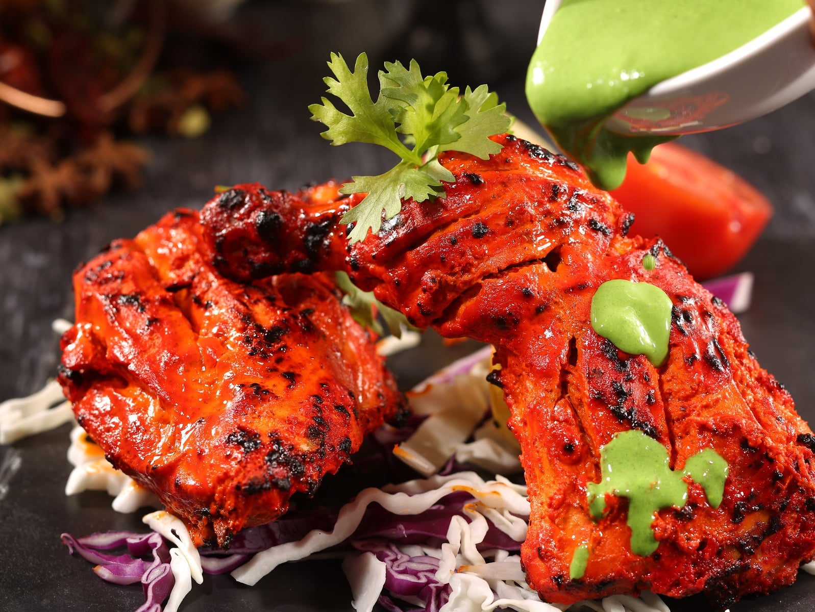 Tandoori Chicken with Bone