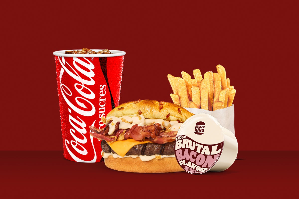 Menu Brutal Bacon + Cup XXL