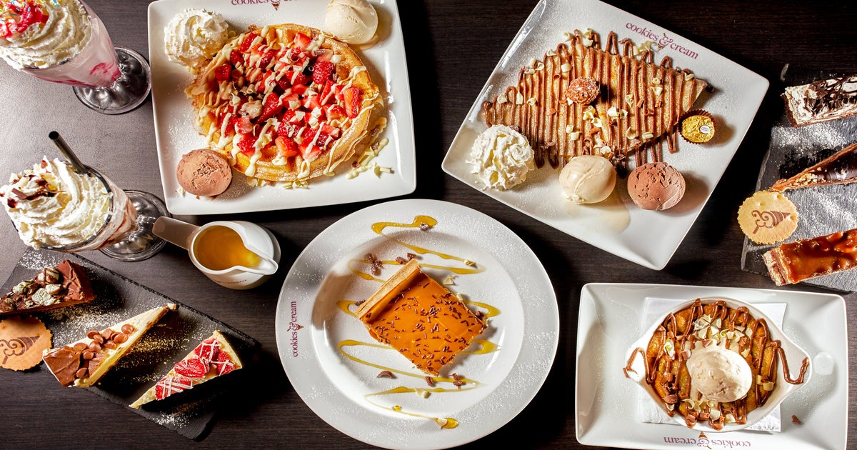 Cookies & Cream Beds delivery from Luton Order with Deliveroo