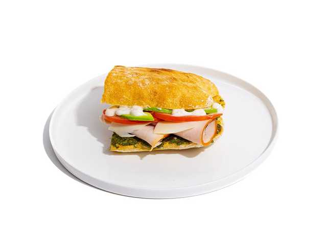 Turkey Pesto Sandwich