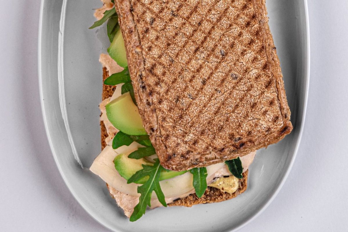 Dijon Club Sandwich