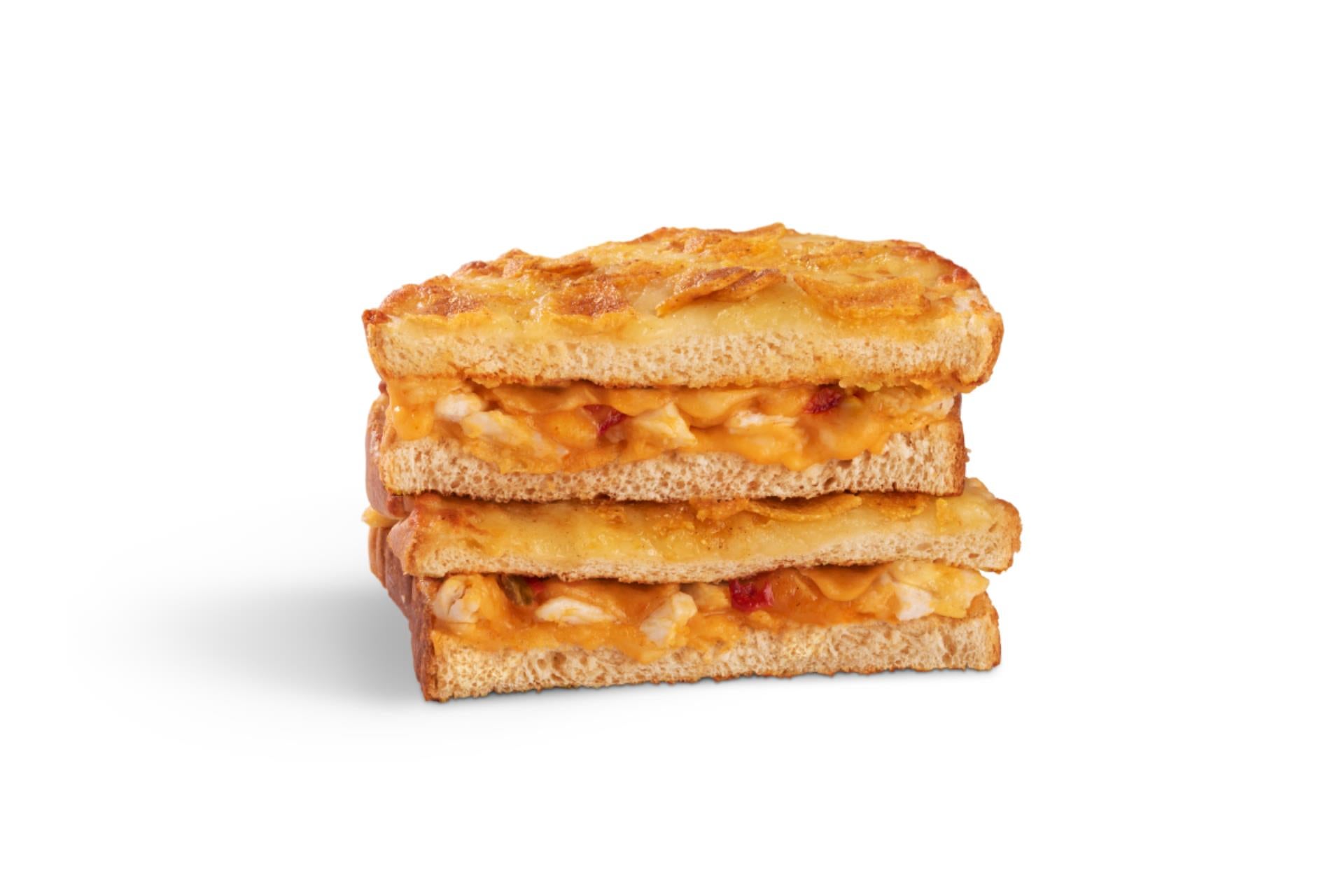 Nacho Chilli Cheese & Chicken Toastie