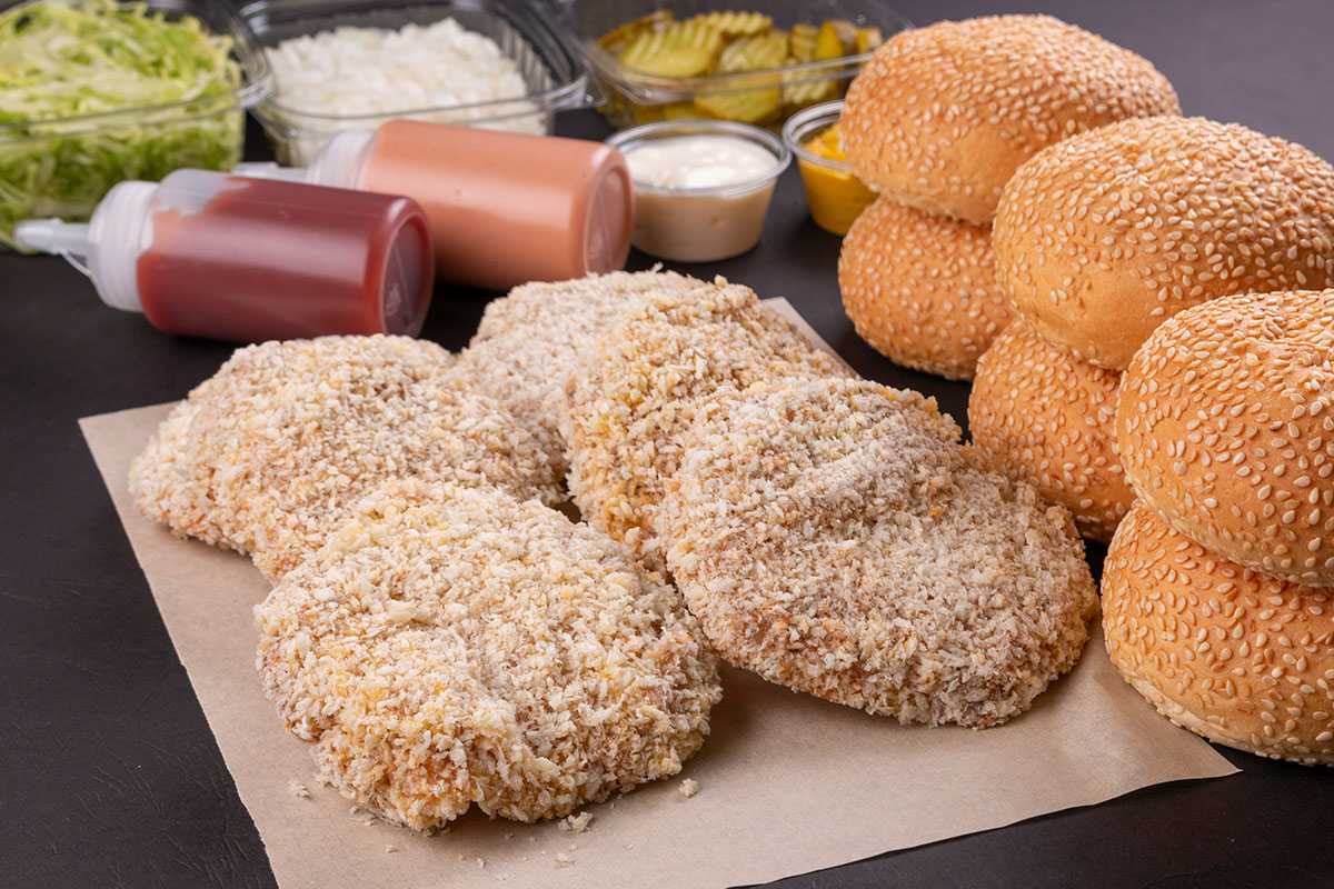 Chicken Sandwich Kit For 12