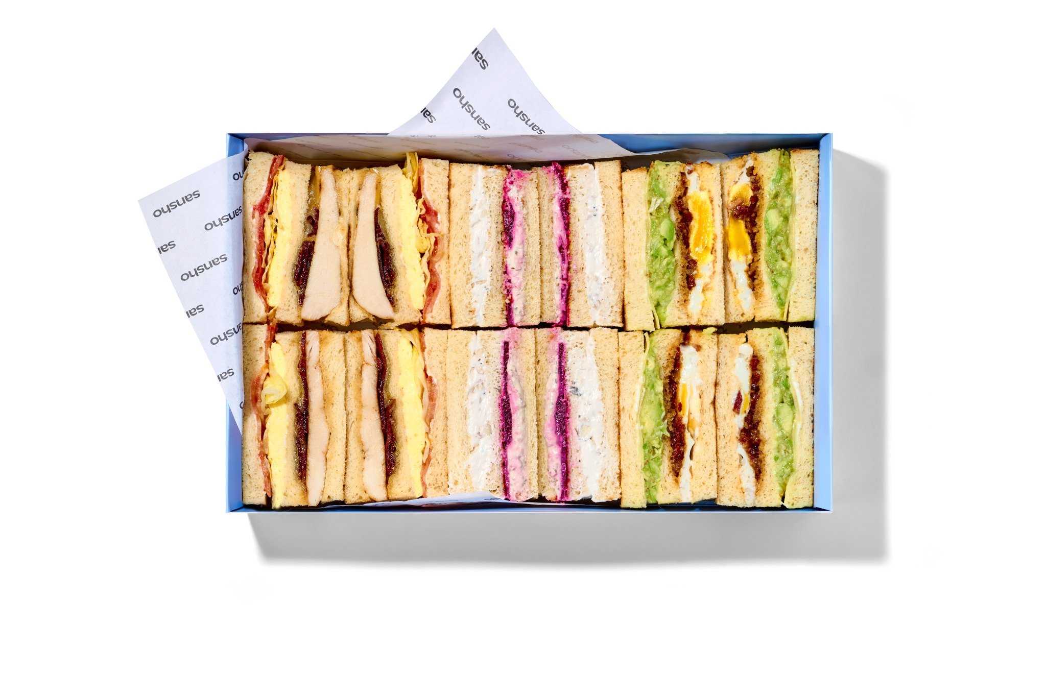 Club sandwich box
