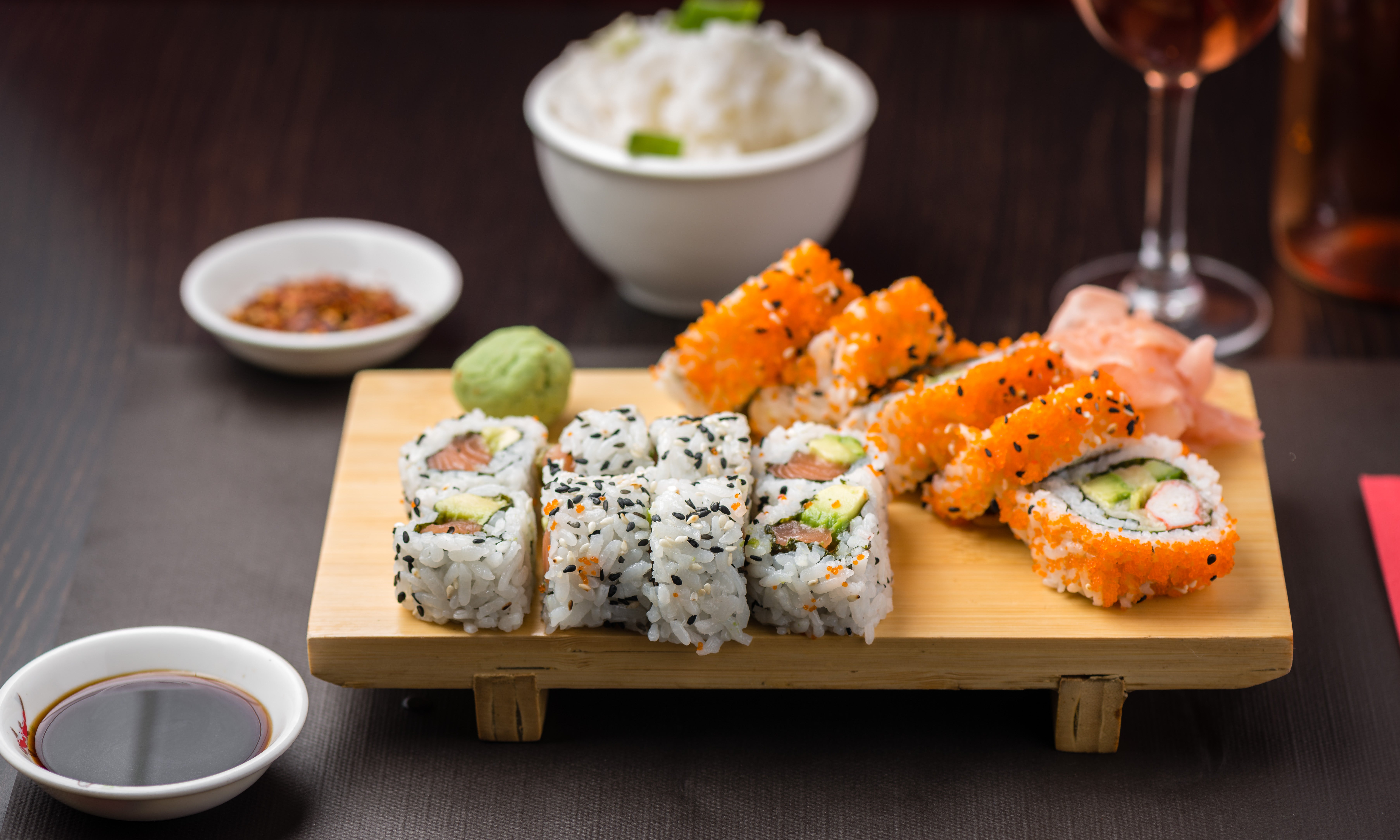 Saki Sushi delivery from Centrum Order with Deliveroo