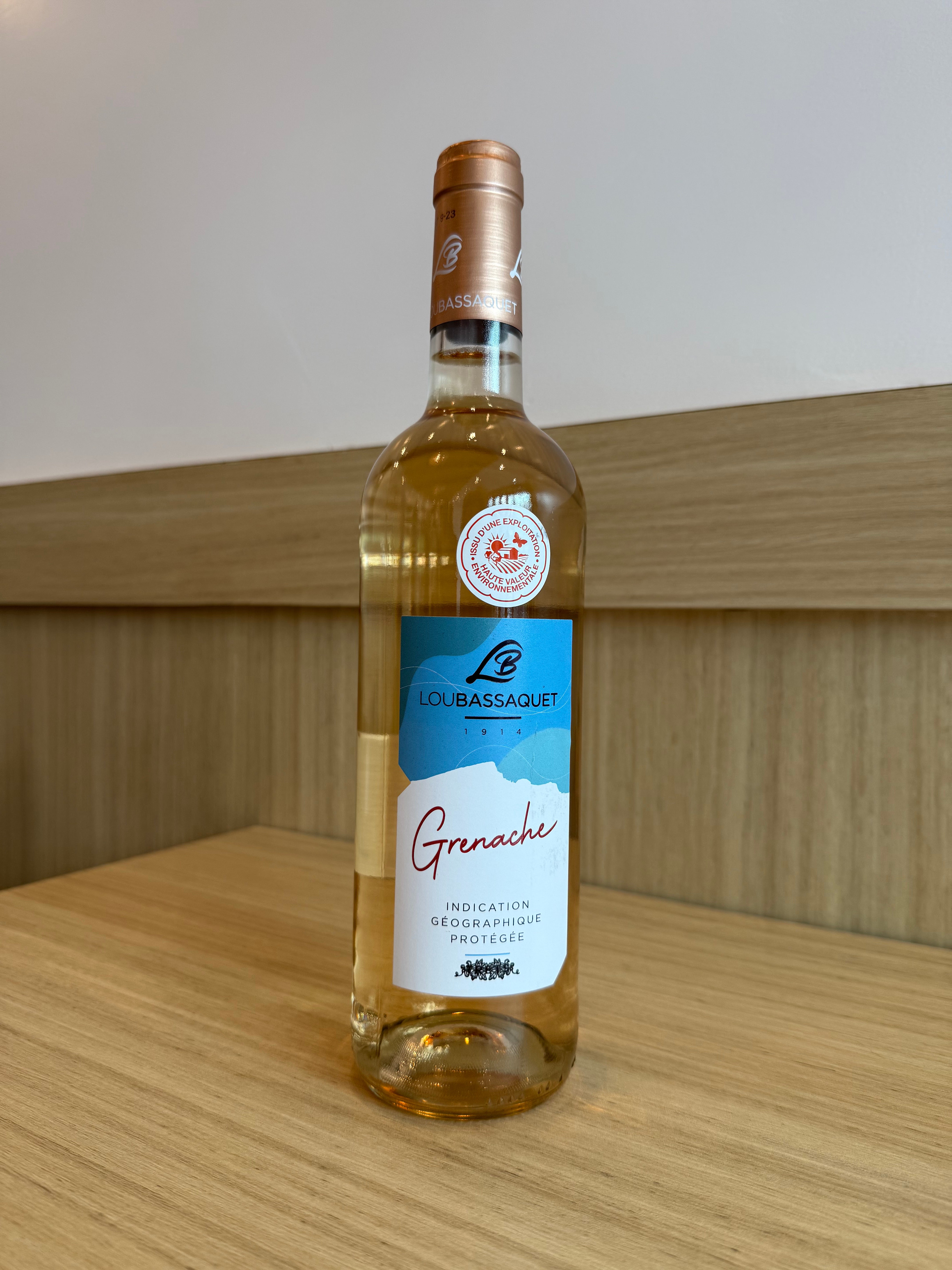 vin rosé IGP Méditéranée CELLIER LOU BASSAQUET