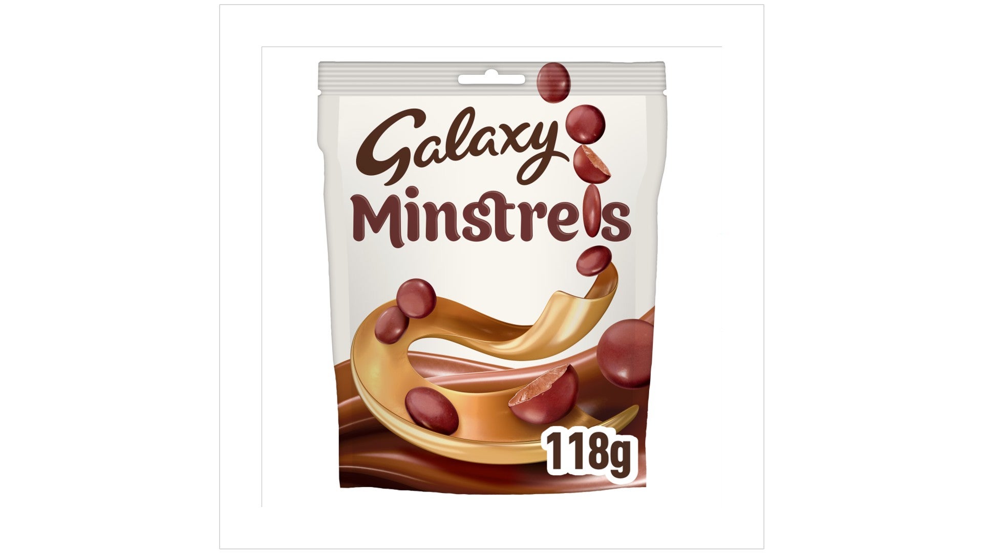 Galaxy Minstrels Milk Chocolate Bag 118g