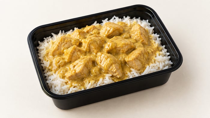 Riz Poulet Curry Halal