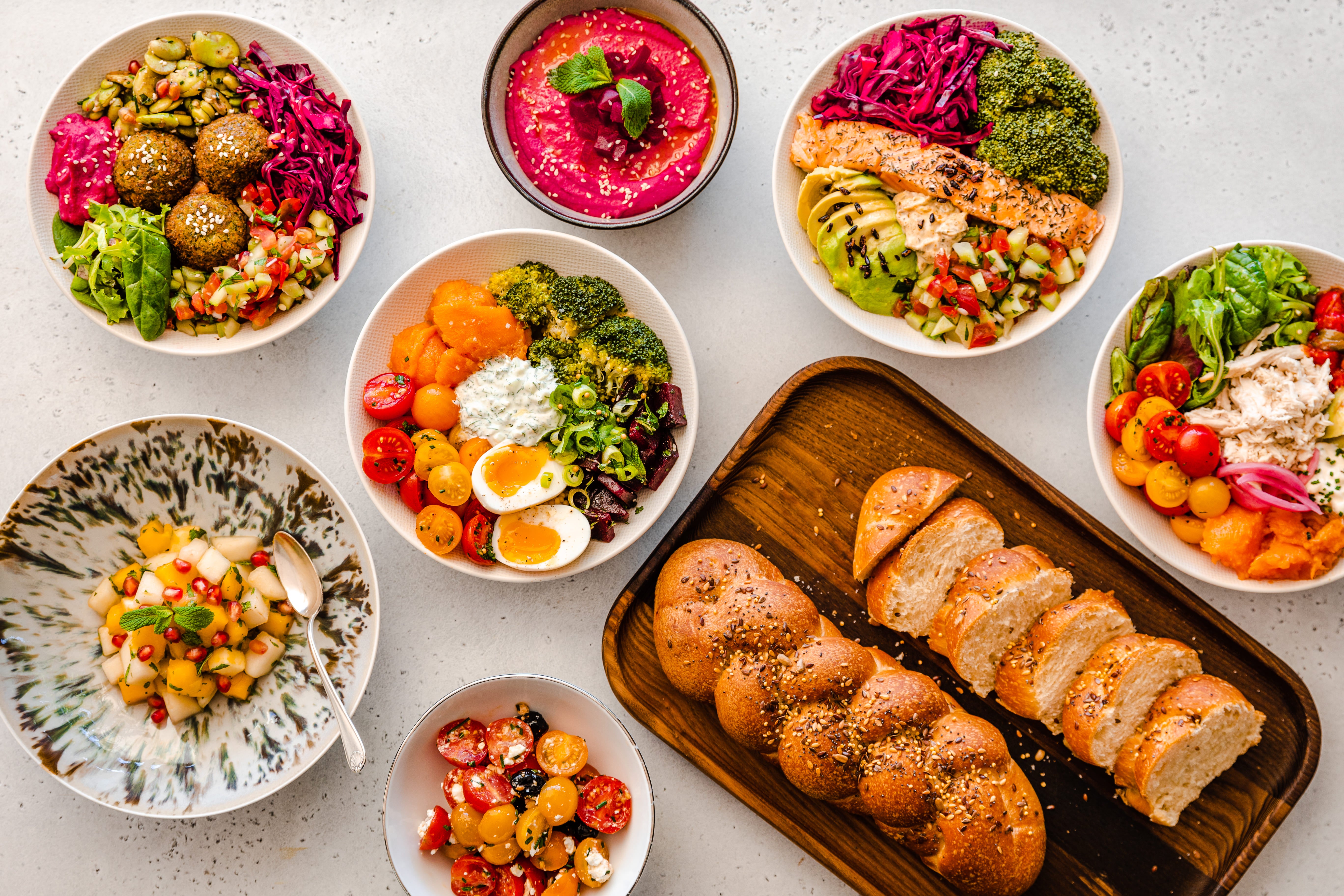🥳 Lowcal Food Party (4 sides)