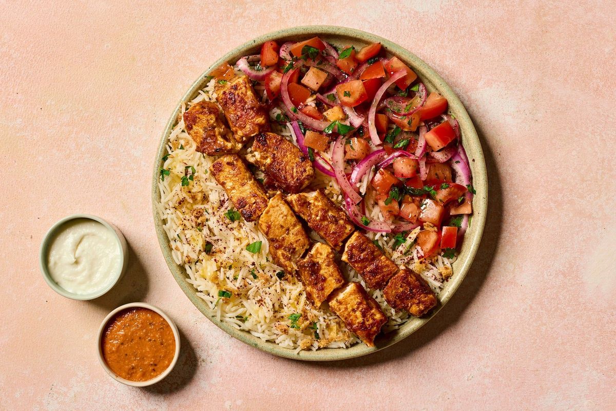 Shish Taouk Plate